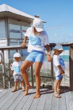 Salty Shreds Lethat Shitgo Organic Oversized Blue Print Statement Tee - Ladies -Salty Shreds Shop image a495c87b 6c35 4b87 b1b3 a2a620a089b9