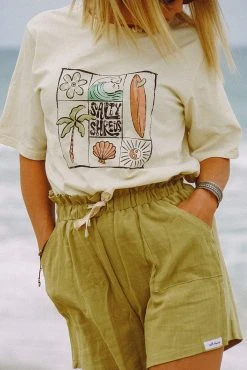 Salty Shreds Summer Vibes Loose Tee - Ladies -Salty Shreds Shop image a5124c18 af13 4f54 a69b a2020675a036