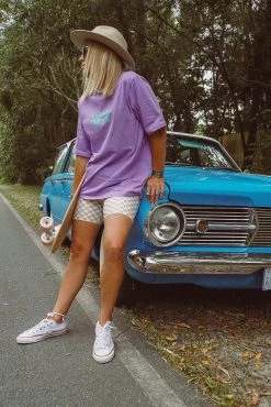 Salty Shreds Yeah Bruh Loose Tee - Ladies