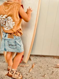 Salty Shreds Wave Rider Denim Skirt -Salty Shreds Shop image ad59f1d4 8133 4501 95f0 5db575ab0a85