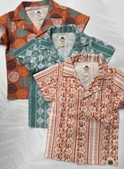 Salty Shreds Summer Dreamin Linen Button Shirt- Groms -Salty Shreds Shop image ad863ce0 a72d 4b57 aa18 12c5c1e2fb77