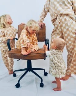 Salty Shreds Good Vibes Checkerboard Waffle Baggies -Salty Shreds Shop image b6ff47f8 7eea 4226 a3f5 c07a45a0b9ba