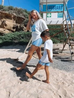 Salty Shreds Lethat Shitgo Organic Oversized Blue Print Statement Tee - Ladies -Salty Shreds Shop image b8fd743d 3c6e 4009 8d51 180f1d414fd5