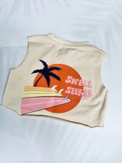 Salty Shreds Swell Seeker Boards Tank - Girls -Salty Shreds Shop image c0a6f6c6 a373 4256 bed9 8ea165df5728