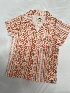 Salty Shreds Summer Dreamin Linen Button Shirt- Groms -Salty Shreds Shop image c2bf91cf be6e 49ca a651 beba08204e35