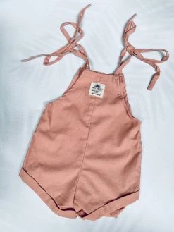 Salty Shreds Beach Days Linen Playsuit - Girls -Salty Shreds Shop image c2fc819b bcdc 49e5 89c3 a393cc1ea90e