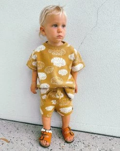 Salty Shreds Sandy Shells Knit Tee - Groms -Salty Shreds Shop image cf0ad888 84c6 48d0 8b96 1427da0e66b8 1