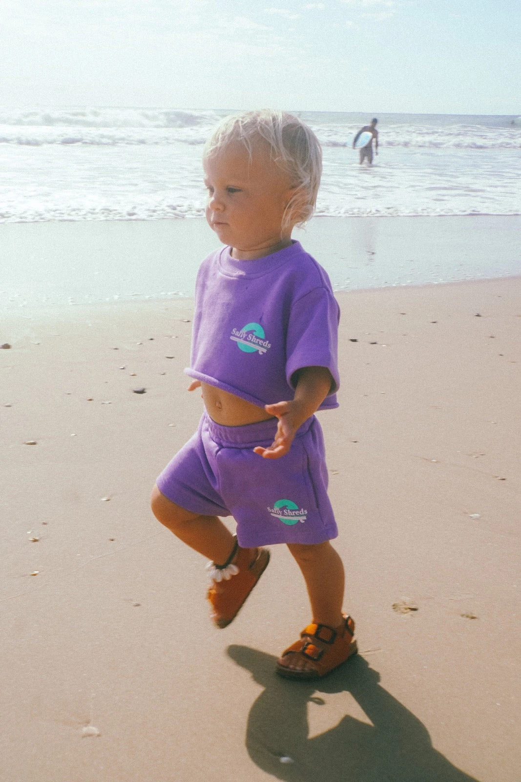 Salty Shreds SS Logo Summer Lounge Shorts - Groms 6 Salty Shreds SS Logo Summer Lounge Shorts - Groms - Image 5