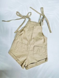 Salty Shreds Beach Days Linen Playsuit - Girls -Salty Shreds Shop image d411bd4b 5a09 4969 980d a0e32abe3825