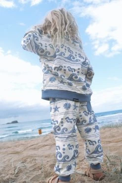 Salty Shreds Under The Sea French Terry Slouch Set - Retro Blue - Groms -Salty Shreds Shop image d9b606bb e26b 4bca a3c9 8e9b550654ec