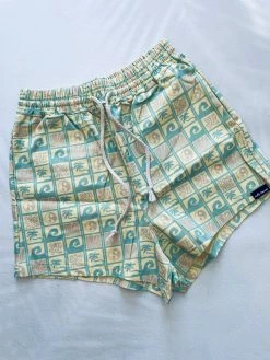Salty Shreds SS Beach Club Patterned Twill Short - Multi Tone - Ladies -Salty Shreds Shop image d9f5cf89 807a 41ef 9db0 b8efb35338db 1