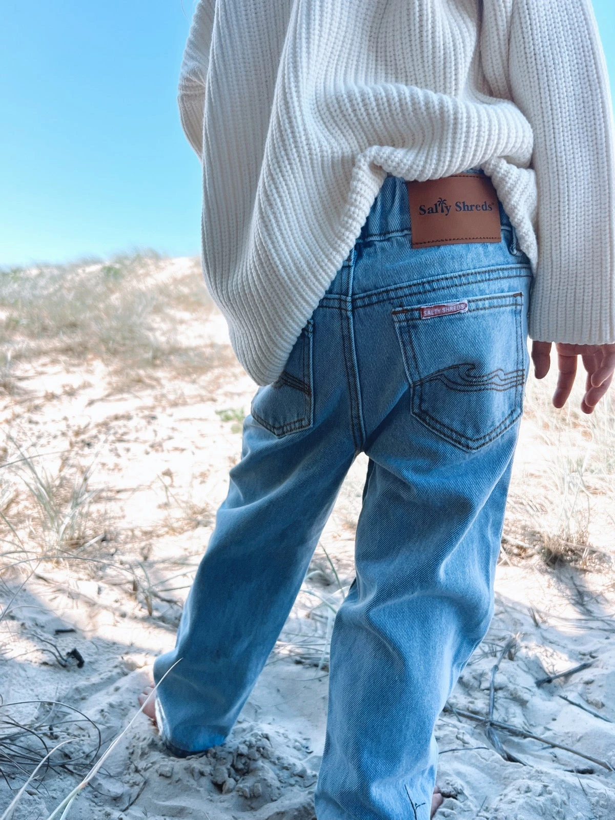 Salty Shreds Daily Shred Vintage Jean - Washed Blue-Groms 10 Salty Shreds Daily Shred Vintage Jean - Washed Blue-Groms - Image 8