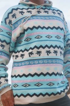 Salty Shreds Surf Wanderer Tribal Knit Hoodie - Mens - PRE ORDER