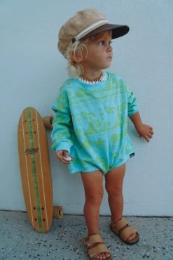 Salty Shreds Under The Sea French Terry L/s Jumpsuit -Salty Shreds Shop image e2192f8f 8743 4fe5 b54f 392bce153545