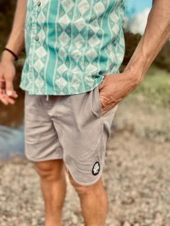 Salty Shreds Desert Dreamin Linen Button Shirt- Mens -Salty Shreds Shop image e287fcb3 f820 4115 81a3 b98268089755