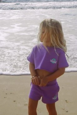 Salty Shreds SS Logo Summer Lounge Crop Tee - Girls -Salty Shreds Shop image e5e30694 47fd 4f41 a333 9e4b5ce64e1d