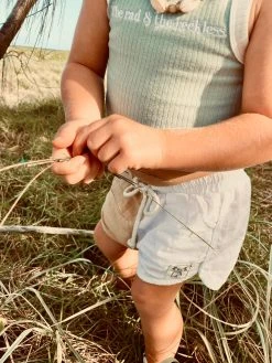 Salty Shreds ‘The Rad & The Reckless’ Ribbed Raw Crop - Girls -Salty Shreds Shop image e7ab9aa0 c968 477c a094 9f20624a35f3