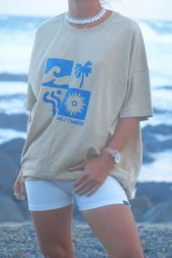 Salty Shreds SS Beach Club Ribbed Basic Bike Short - Ladies -Salty Shreds Shop image e8f33697 15b6 4ede 9eb2 a8936c893ada