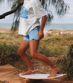 Salty Shreds SS Beach Club Surf Trainer - Curvature Retro Blue -Salty Shreds Shop image eb04df4f 2051 4f7b b9c7 0c349b4e8978
