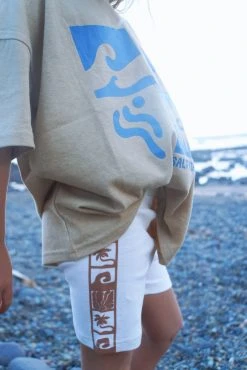 Salty Shreds SS Beach Club Ribbed Basic Short - Groms