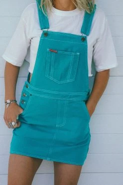 Salty Shreds SS Retro Relaxed Overall Skirt- Ladies -Salty Shreds Shop image f0325394 098a 48f2 95fe c4ee32d271c3