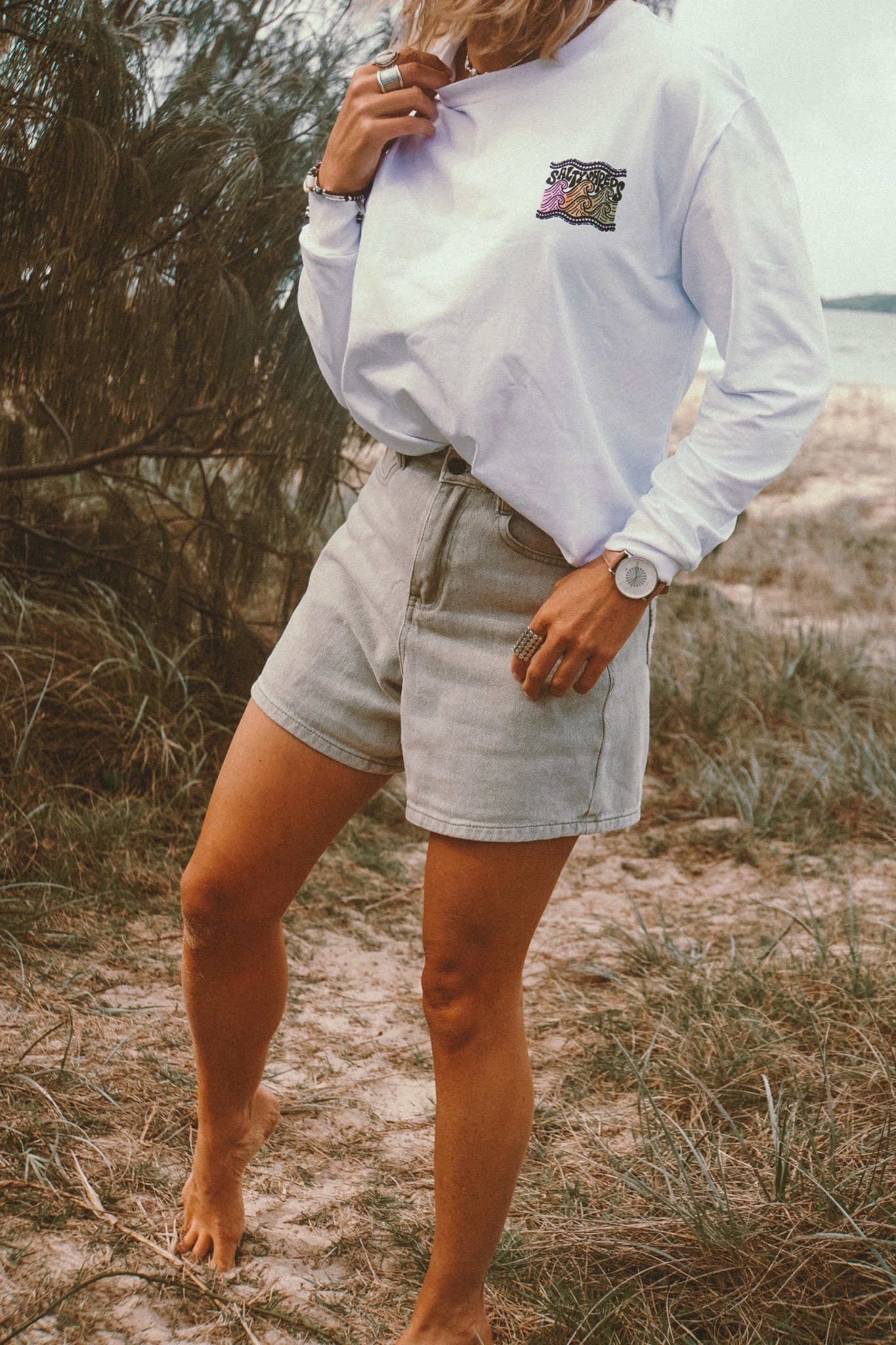 Salty Shreds retro wave L/S Tee - Ladies Salty Shreds Retro Wave L/S Tee - Ladies -Salty Shreds Shop image f113d69d a791 4716 9896 a3d34119159e