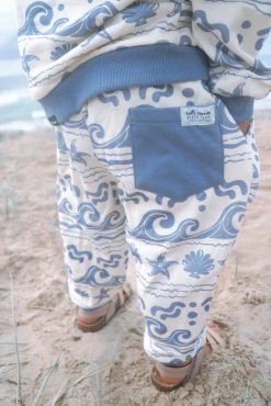 Salty Shreds Under The Sea French Terry Slouch Set - Retro Blue - Groms -Salty Shreds Shop image f34a631f 191a 42aa 8307 1d61b3b265fb