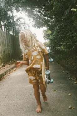 Salty Shreds Sandy Shells Knit Tee - Groms -Salty Shreds Shop image fa35a9fe a79d 4a5a 986f 1f3d524606dd 1