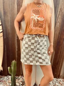 Salty Shreds Palm Trees & Acoustics Fade Out Ladies Tank -Salty Shreds Shop image fd05ccbc 1890 44a5 90a2 250ff025652a